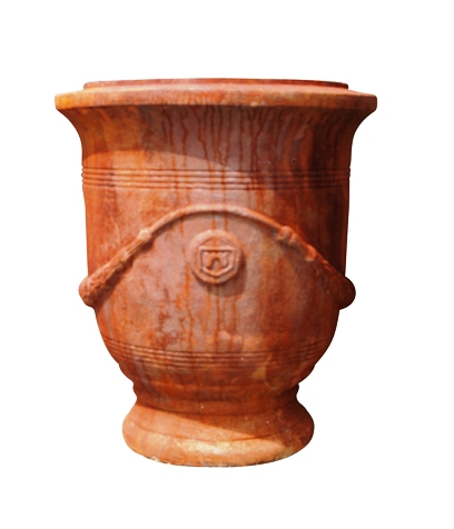Anduze Urn - Traditional Rust 1mtr